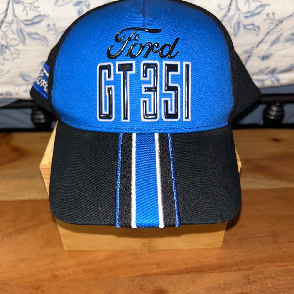 Ford GT351 Blue and Black Cap